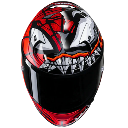 Casco Hjc Rpha 12 Maximized Venom Marvel MC1SF